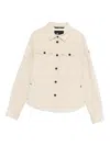 Moncler Nangy Quilted Cotton And Modal-blend Corduroy Down Jacket In Neutral