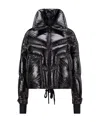 Moncler Logo-patch Quilted Puffer Jacket In Black