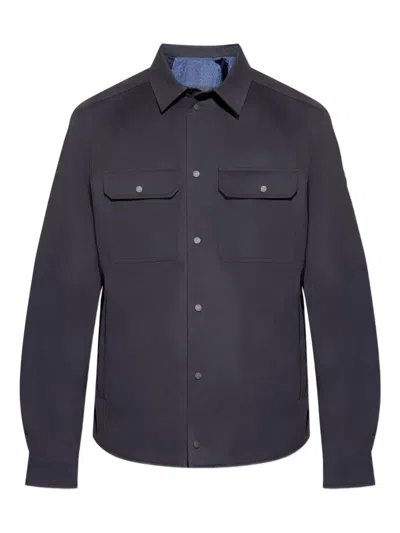 MONCLER LOGO-PATCH SHIRT