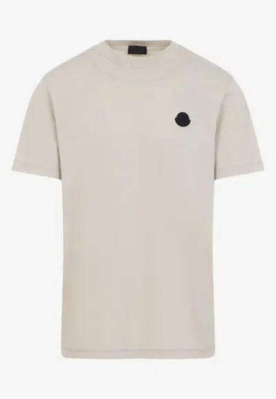 MONCLER LOGO-PATCH SHORT-SLEEVED T-SHIRT
