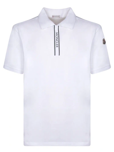 Moncler 标贴polo衫 In White