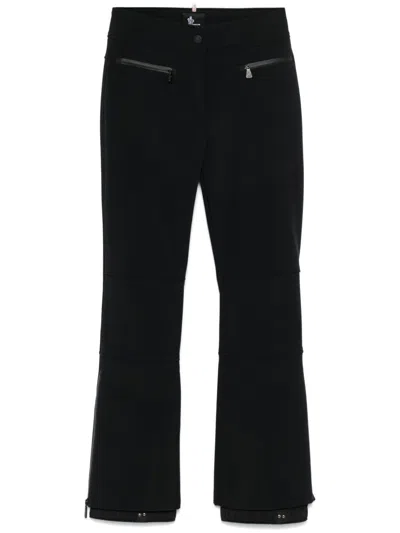 MONCLER LOGO-PATCH SKI TROUSERS