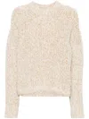 Moncler Logo-patch Sweater In White