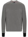 Moncler Grenoble Mid Layer Sweatshirt In Grey