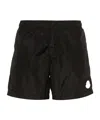MONCLER LOGO-PATCH SWIM SHORTS