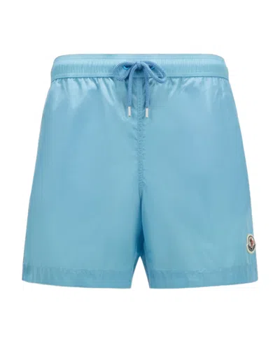 Moncler Swim Shorts In Blue