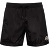 Moncler Crochet Insert Swimsuit Featuring Back Pocket