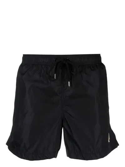 MONCLER LOGO-DETAIL SWIM SHORTS