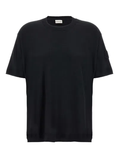 MONCLER LOGO-PATCH T-SHIRT