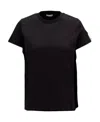 Moncler Logo-patch T-shirt In Black