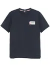 Moncler Short-sleeved T-shirt In Blue