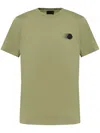 Moncler Logo-patch T-shirt In Green