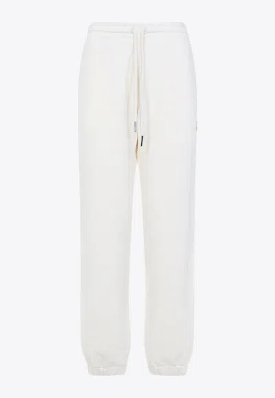 MONCLER LOGO-PATCH TRACK PANTS