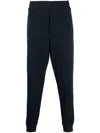 Moncler Logo-patch Track Pants In Blau
