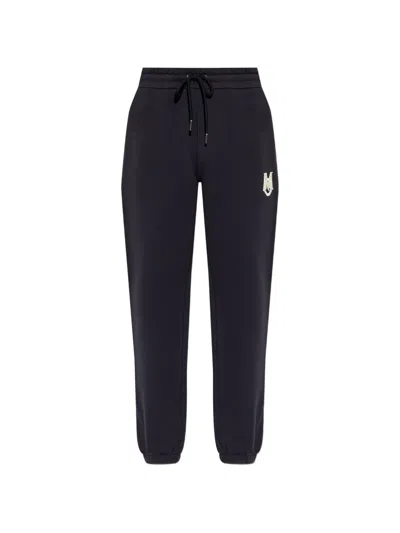 Moncler Logo-patch Track Pants In Blue