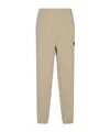 Moncler Logo-patch Track Pants In Brown