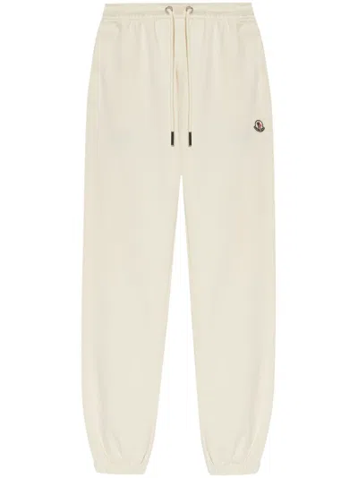 MONCLER LOGO-PATCH TRACK PANTS
