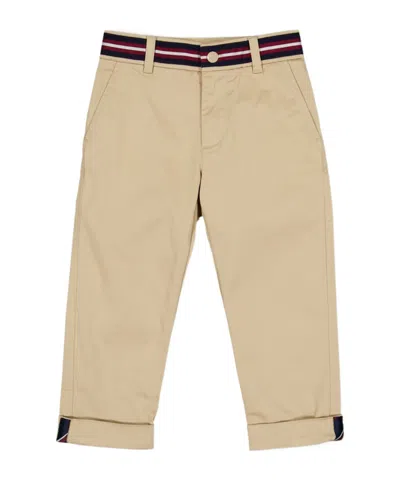 Moncler Logo Patch Track Pants In Neutral