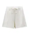 Moncler Logo-patch Track Shorts In White