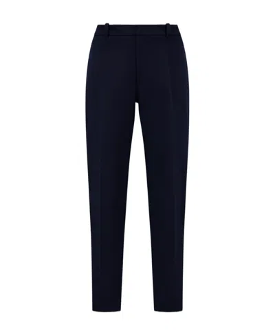 MONCLER MONCLER LOGO PATCH TROUSERS