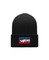 Moncler Logo-patch Virgin-wool Beanie In Black