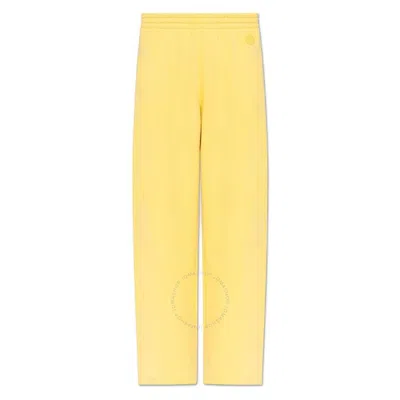Moncler Elastic-waistband Sweatpants In Giallo