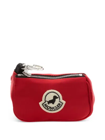 Moncler Logo-patch Zip Keyring