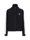 Moncler Piqué-weave Zipped Sweatshirt In Default Title