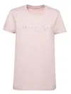 Moncler Logo T-shirt In Pink