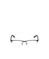 Moncler Logo-plaque Rectangle-frame Glasses In White