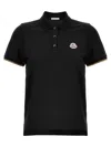 Moncler Woman Black T-shirts & Tank Tops In Black