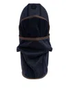 Moncler Logo-print Balaclava In Blue