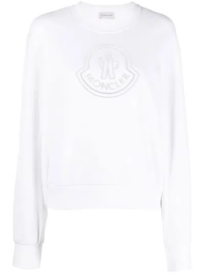Moncler Fashion Forward Tunic Top For Women In White