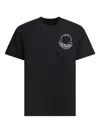 Moncler Logo-print Cotton T-shirt In Black