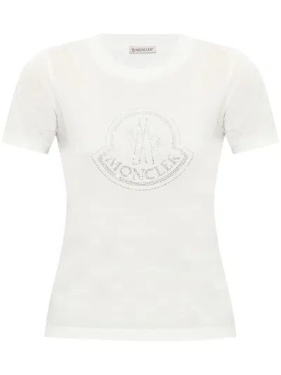 MONCLER LOGO-PRINT COTTON T-SHIRT