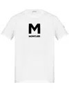 Moncler Logo-print Cotton T-shirt In White