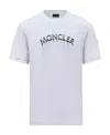 Moncler Logo Short-sleeved T-shirt In White
