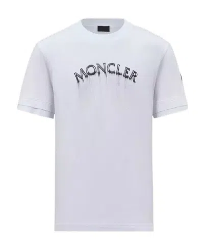 MONCLER MONCLER LOGO PRINTED CREWNECK T-SHIRT