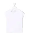 Moncler Logo-print Cotton T-shirt In White