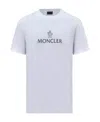 Moncler Logo Short-sleeved T-shirt In White