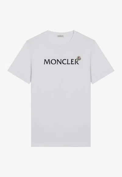 MONCLER LOGO PRINT CREWNECK T-SHIRT