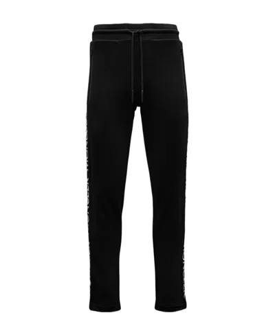 Moncler Logo-print Drawstring Track Pants In Black