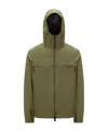 Moncler Logo-print Jacket In Green