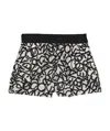 Moncler Logo-print Shorts In Black