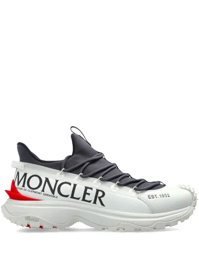 Moncler Logo-print Sneakers In White