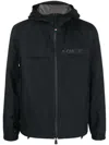 Moncler Logo-print Sport Jacket In Schwarz