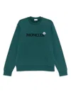 Moncler Short-sleeved Sweatshirt In Green