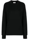 Moncler Logo-print Sweatshirt In Schwarz