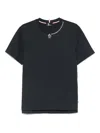 Moncler T-shirt Con Logo In Black