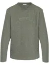 Moncler Logo-print T-shirt In 灰色